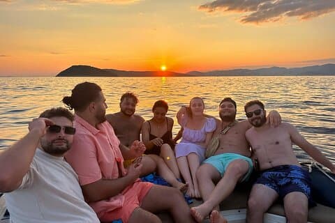 Split Sonnenuntergangstour mit Musik und Wein