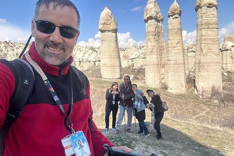 Randonnée d'une journée complète en Cappadoce avec 2 options