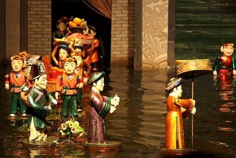 Ticket für das Ho-Chi-Minh-Wasserpuppentheater