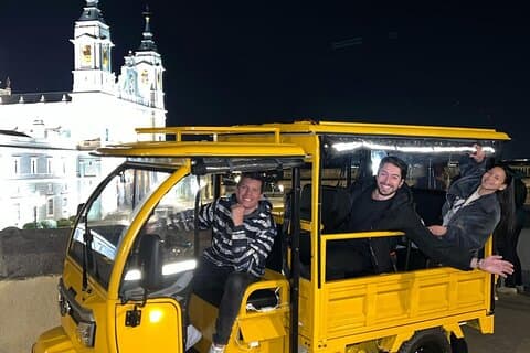 Tuk Tuk Tour langs het beste van Madrid (alleen reserveringsbeheer)