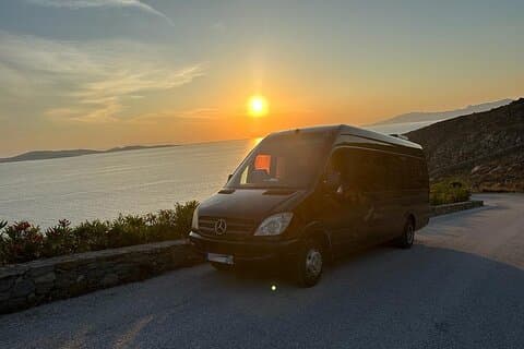 Privéexcursie aan wal in Mykonos - ophalen en afzetten in de haven