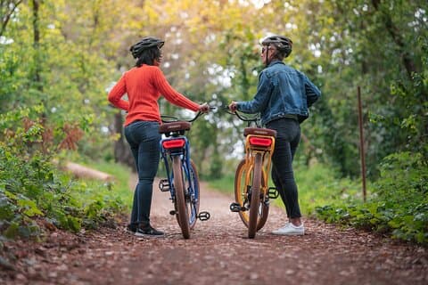 グリーンビルでのペデゴ電動自転車ツアー