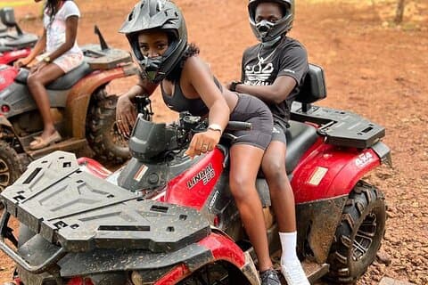 Aventures en VTT avec transport privé