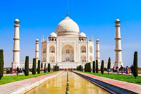 Excursão privada de Delhi Taj Mahal de trem expresso com almoço