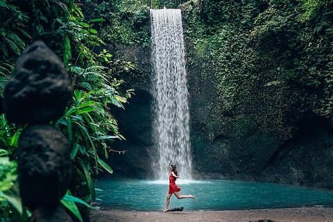 Bali: Chasing Best Hidden Waterfall inkluderer alle indgangsgebyrer