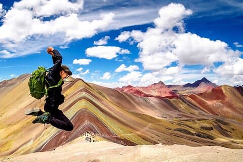 Excursie naar Rainbow Mountain met maaltijden uit Cusco hele dag.