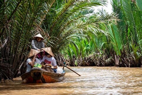 Cu Chi-tunnels en Mekong Delta-rondleiding van een hele dag