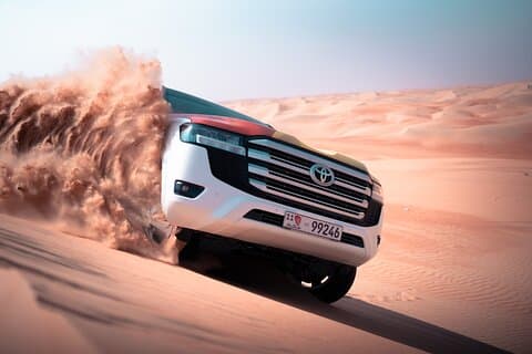 Liwa Oasis Desert Drive fra Abu Dhabi