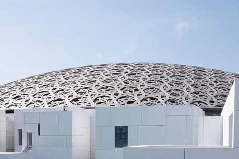Privérondleiding door Abu Dhabi met Louvre Museum en lunch
