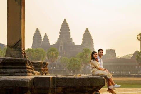 Siem Reap: Excursão de dia inteiro aos templos de Angkor com vista para o pôr do sol