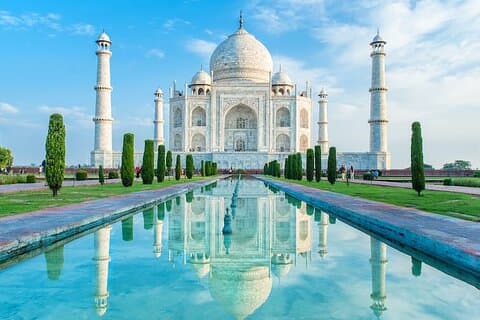 New Delhi Hotel Airport à Agra Taj Mahal Transfert privé