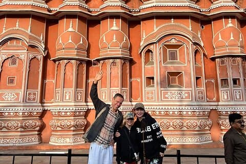 Jaipur City Tour från Agra med bil (all-inclusive)