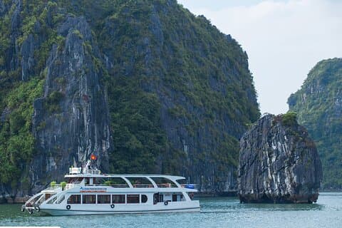 Alova Premium Cruise Halong 1 Day From Harbor with Buffet Lunch