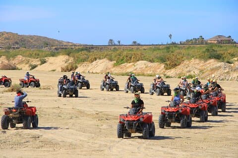 Cabo Migrino Beach and Desert ATV Tour plus Tequila-smagning