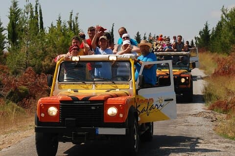 Safari en jeep desde el puerto o hoteles de Kusadası - Almuerzo incluido