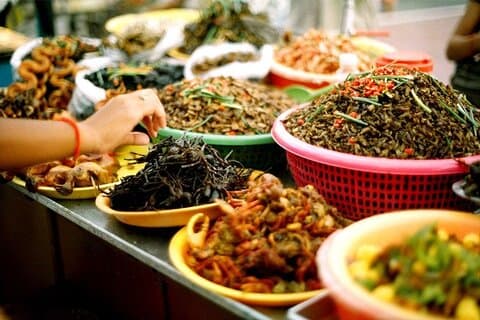 Tour gastronomico serale di Siem Reap