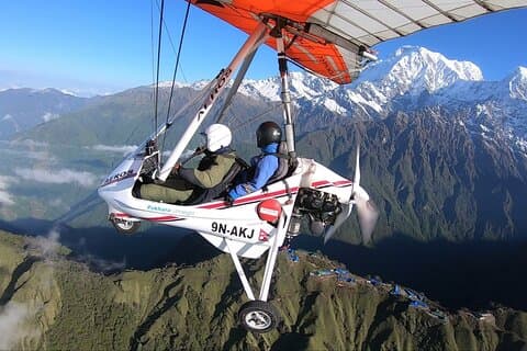 Himalaya Ultra Light Aircraft-vlucht