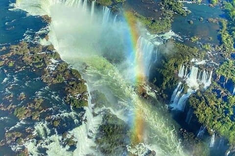 Privérondleiding door de watervallen van Iguazu in Brazilië en Argentinië 1 dag.