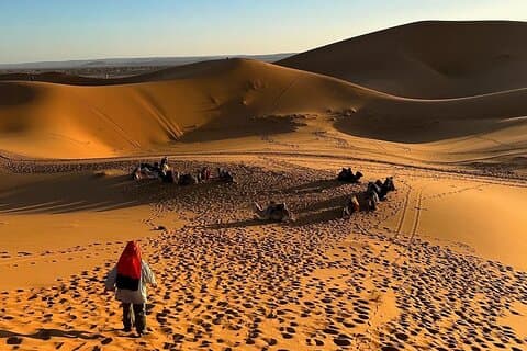 Excursão ao deserto do Saara em 3 dias saindo de Marrakech