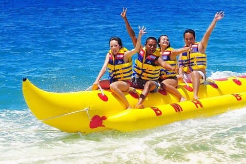 Water Sports Banana, Jet Ski, Parasailing and Uluwatu Sunset