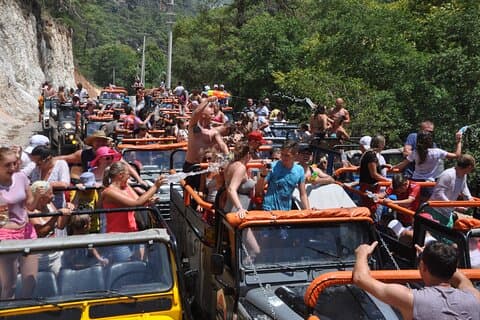 Alanya Jeep Safari Heldagseventyr med lunsj