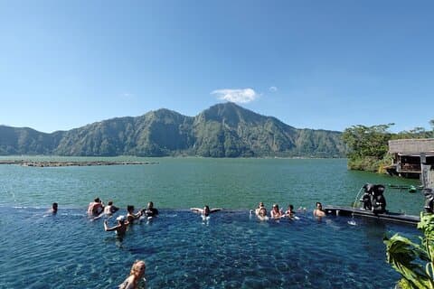 Mount Batur Sunrise Trekking met de natuurlijke warmwaterbron van Batur