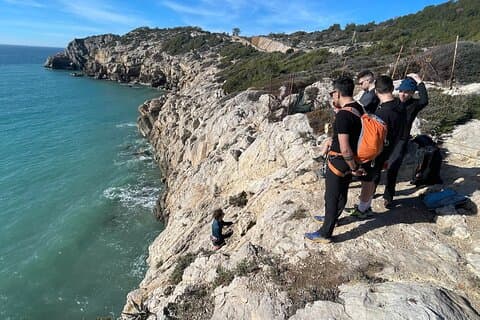Esperienza escursionistica a Sitges Vilanova e bagno in mare