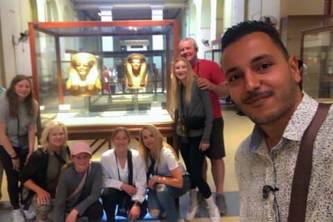 Privat rundtur: Giza-pyramiderna & egyptiska museet & Khan Elkhalili