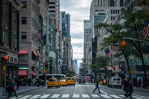 Stora filmplatser privat rundtur i New York med lokal guide