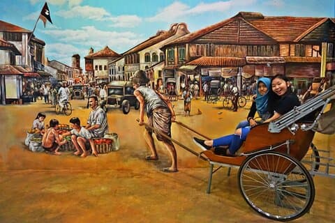 Penang Highlights Tour : Tempel, Geschichtsgalerie & 3D Trick Art