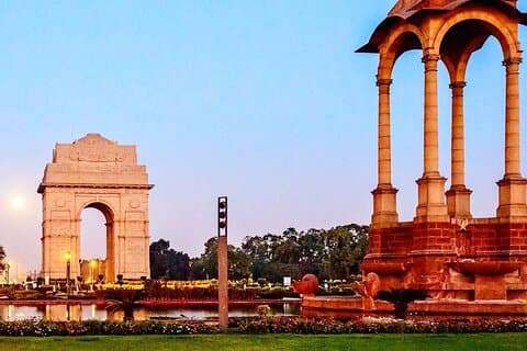 Flygplats Ankomst i Delhi