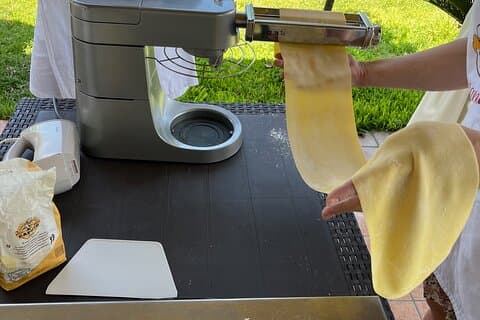 Pasta Cooking class in Pompeii