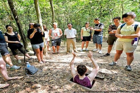 Dagstur til Cu Chi Tunnel fra Ho Chi Minh-byen