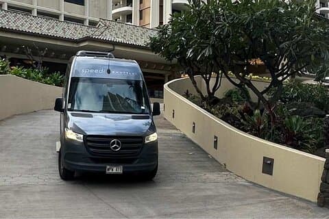 Delad ankomstöverföring: Honolulu flygplats till hotell eller kryssningsstation
