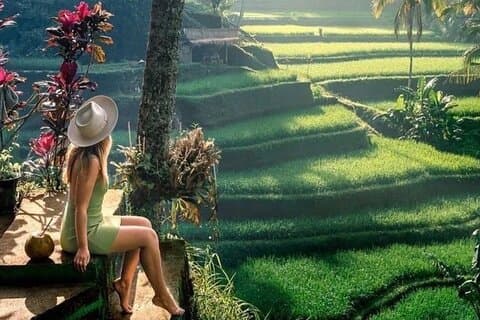 Ganztägige private Tour in Ubud Jungle Swing und Wasserfälle
