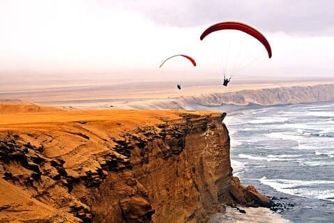Paracas: Paragliding Adventure Soaring Over Reserve - Parapente