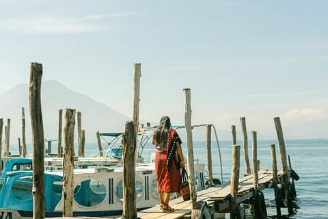 Besøg Maya-byerne omkring Atitlan-søen på en 2-dages tur fra Guatemala City