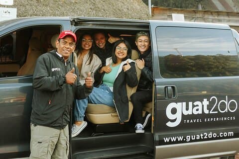 Private Transportation Service in Guatemala on a Minibus with A/C