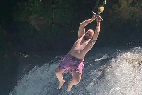 Blue Hole and Shopping in Ochi Rios