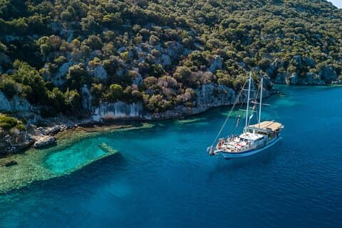 Navega por Turquía: tour en crucero por la costa turquesa