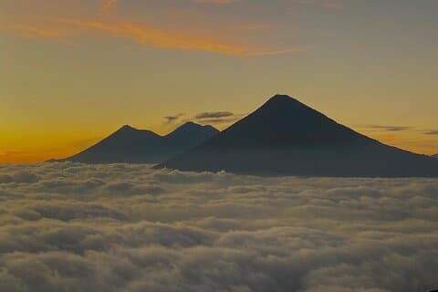Tour privado al volcán Pacaya y ciudad de Guatemala