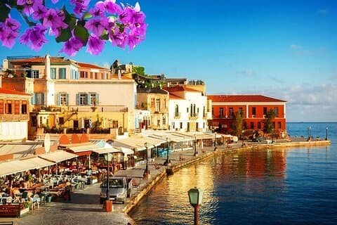 CHANIA RETHYMNON KOURNAS, visite guidée professionnelle d'une journée complète en autocar