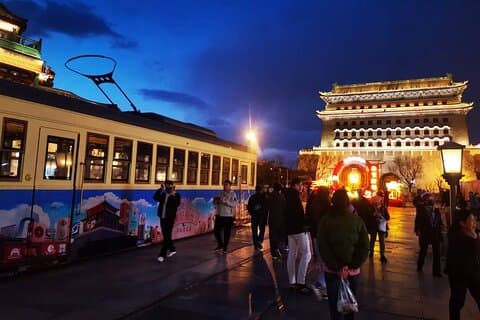 Forbudte by og Qianmen Snack Hutong Walking Private Tour