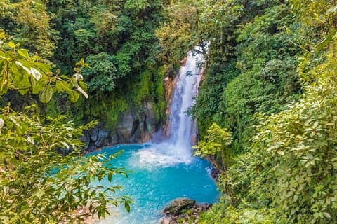 Rio Celeste Ganztageswanderung : Blauer Wasserfall & Vulkan Tenorio