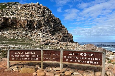 Visita guiada programada a Table Mountain y Cabo de Buena Esperanza