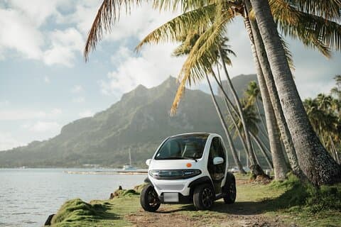 Bora Bora Electric Fun Autovermietung