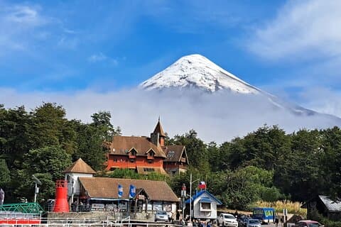 Vattenfallen Osorno Volcano & Petrohué : Heldagstur med pickup