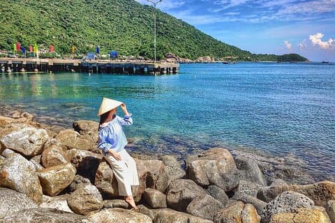 Fra Da Nang eller Hoi An Cham Island Snorkeldagstur og frokost