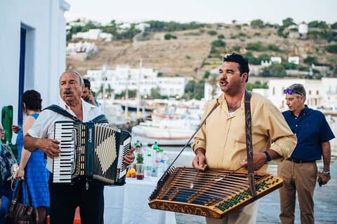 Mykonos vindmøller og by Privat vandretur