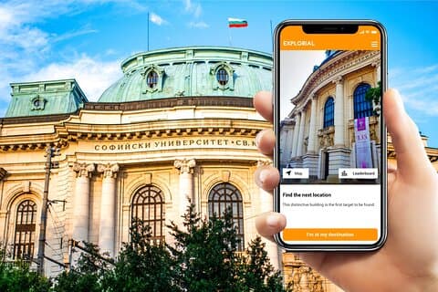 Sofia Scavenger Hunt och sevärdheter självguidad tur